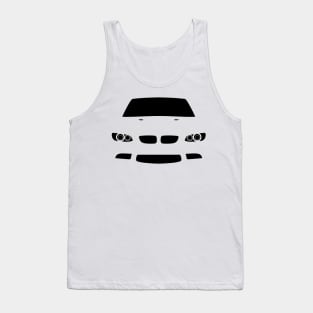 Front view orange car Tank Top